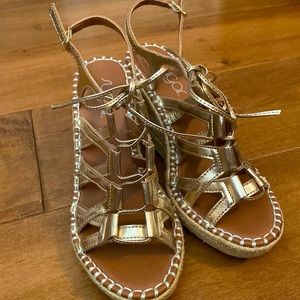 Sugar gold sandal, size 7. Worn once.